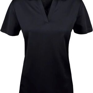 Classic Black Women's Polo Shirt